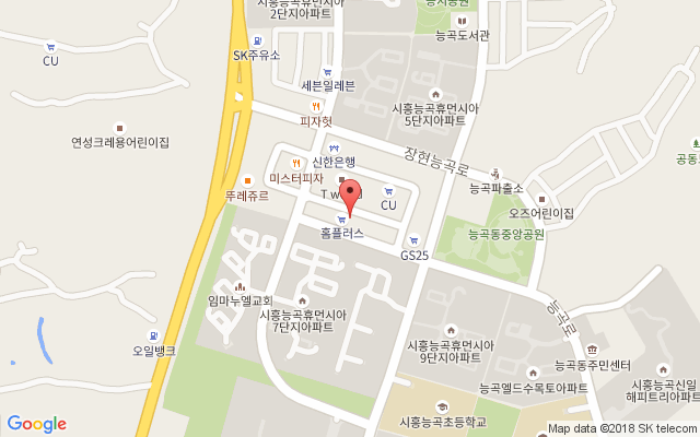 굽네치킨 시흥능곡점약도