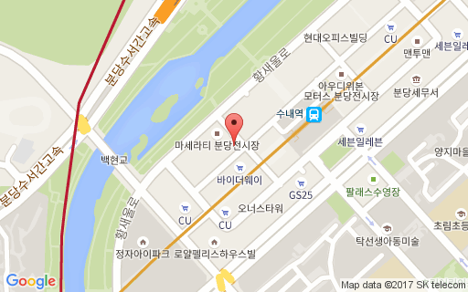 더후라이팬 수내역점약도