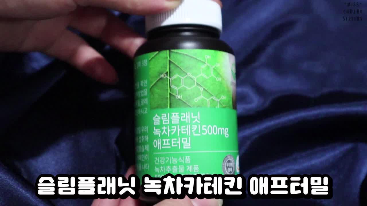 슬림플래닛 녹차카테킨 500mg 애프터밀